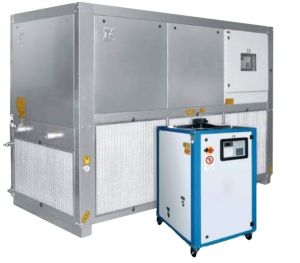Chiller-GR1AC-80XU Чиллер вид изнутри
